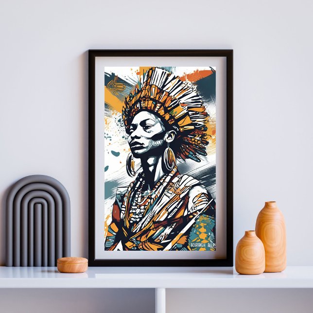 Poster Guerreiro do Ritmo Sagrado (Criador carregado)