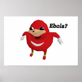Póster Guerreiro do Uganda Knuckles