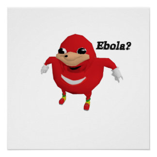 Póster Guerreiro do Uganda Knuckles