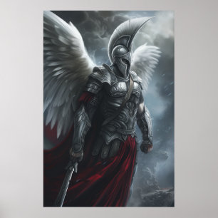 Poster Guerreiro espiritual - Armador Espartano de Deus P