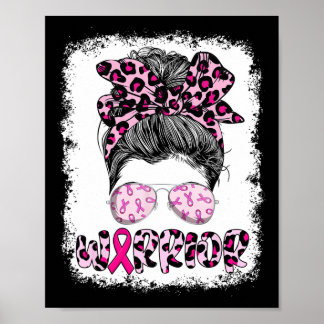 Poster Guerreiro Mensagem Bun Leopard Sensibilização para