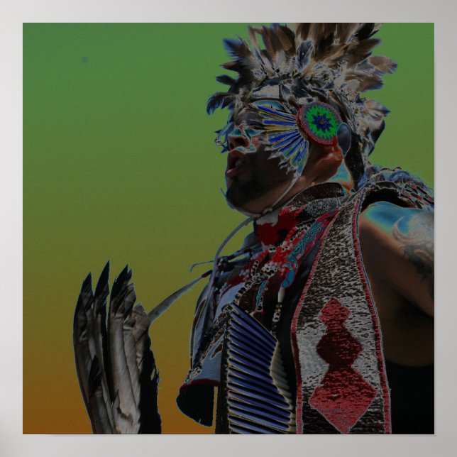 Póster Guerreiro Moderno (Frente)