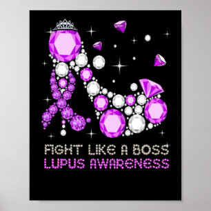 Poster Guerreiro Roxo Lupus Lupus Como Um Chefe