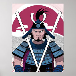 Poster Guerreiro Samurai