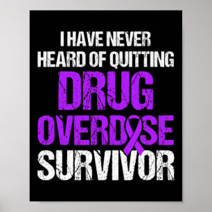Poster Guerreiro Sobrevivente à Superdose de Droga 30