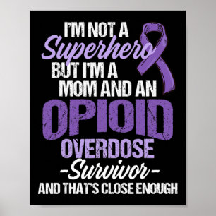 Poster Guerreiro Sobrevivente Consciente de Sobredose de