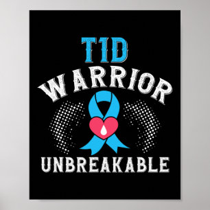 Poster Guerreiro T1D Sensibilização para a Diabetes Isolá
