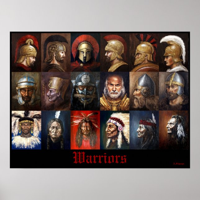 Poster Guerreiros (Frente)