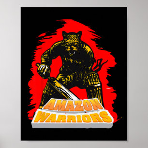 Poster Guerreiros da Guiana de Críquete T20