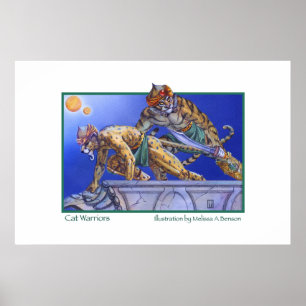 Poster Guerreiros de Gatos