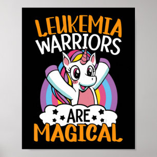 Poster Guerreiros de Leucemia São Leucemia Magna Unicórni