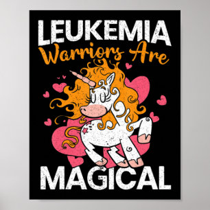 Poster Guerreiros de Leucemia São Leucemia Magna Unicórni