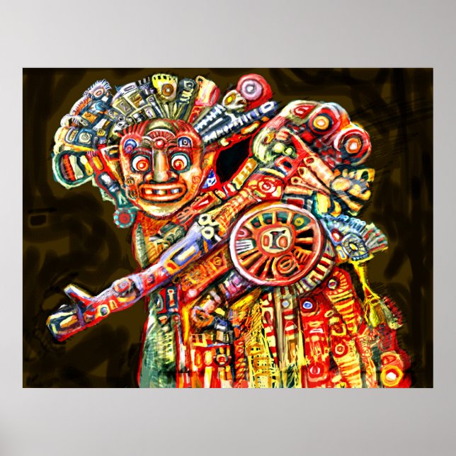 Póster **Guerrero de la luz* (Frente)