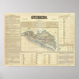 Poster Guerrero, México