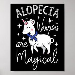 Poster Guerrerres da Alopecia São Mágicos