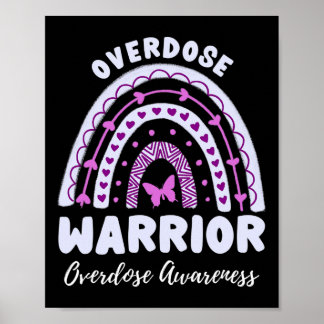 Poster Guerrilheiro do Overdose Arco-íris de Conscientiza