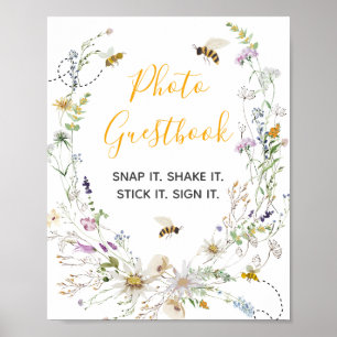 Poster Guestbook De Uma Pequena Abelha Selvagem