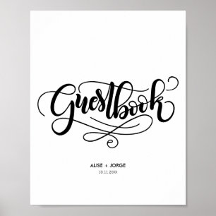 Poster Guestbook - Personalizado