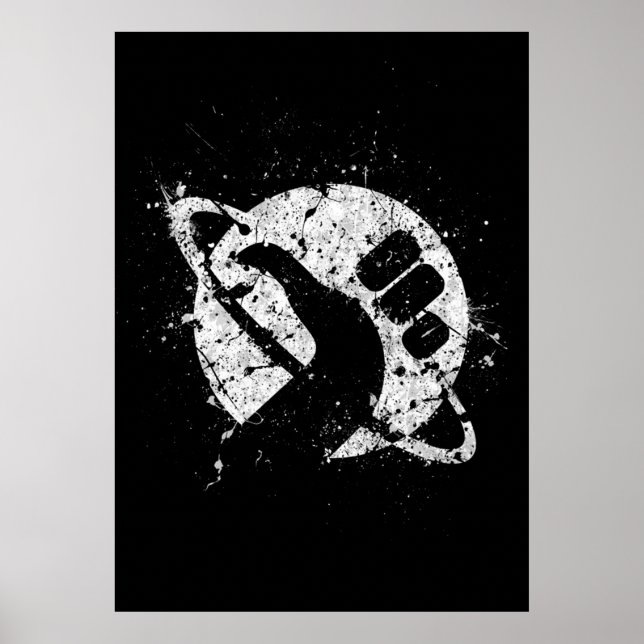 Poster Guia dos Caminhantes para a Galáxia (Frente)