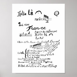 Poster Guillaume Apollinaire, Venu de Dieuze