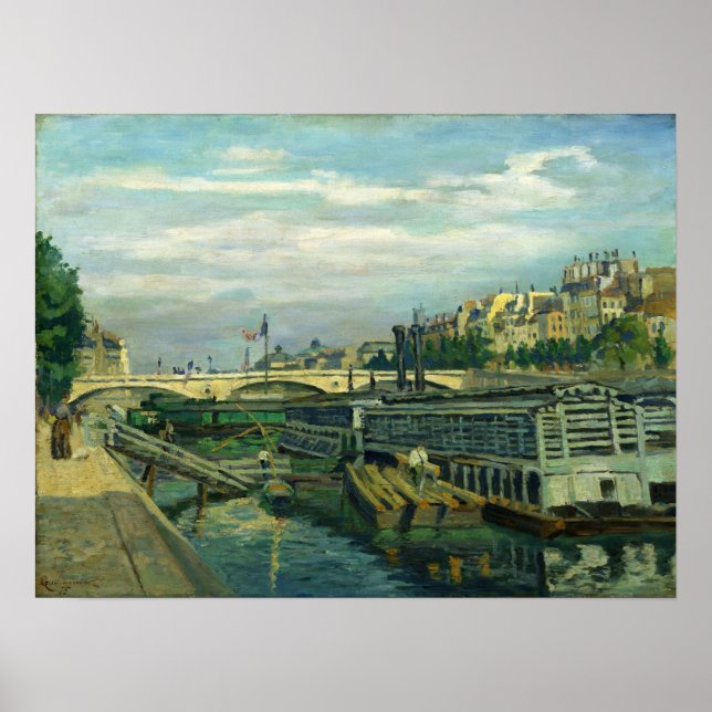 Poster Guillaumin - A Ponte de Luís Filipe (Frente)