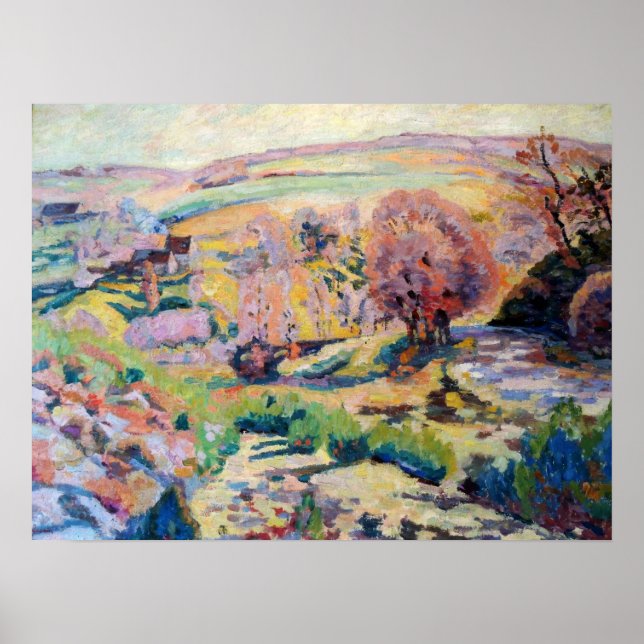 Poster Guillaumin - Les Fermes Du Pont Charraud 1918 (Frente)