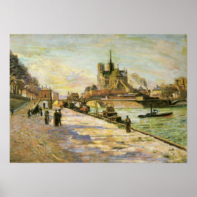 Poster Guillaumin - Notre Dame Of Paris (Frente)