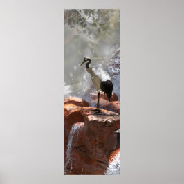 Poster guindaste japonês "Longevity"