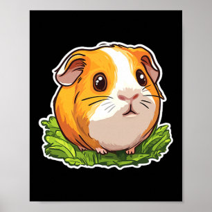 Poster Guiné G Animais Fofos Guiné G Comfort Colors Adult
