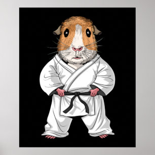 Poster Guiné Pig Karate