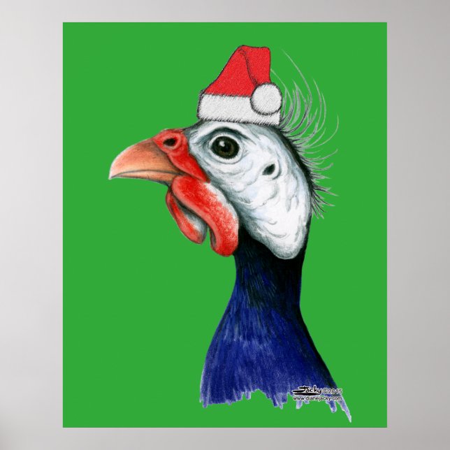 Póster Guiné Santa Claus (Frente)