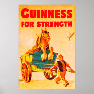 Póster Guinness para a força