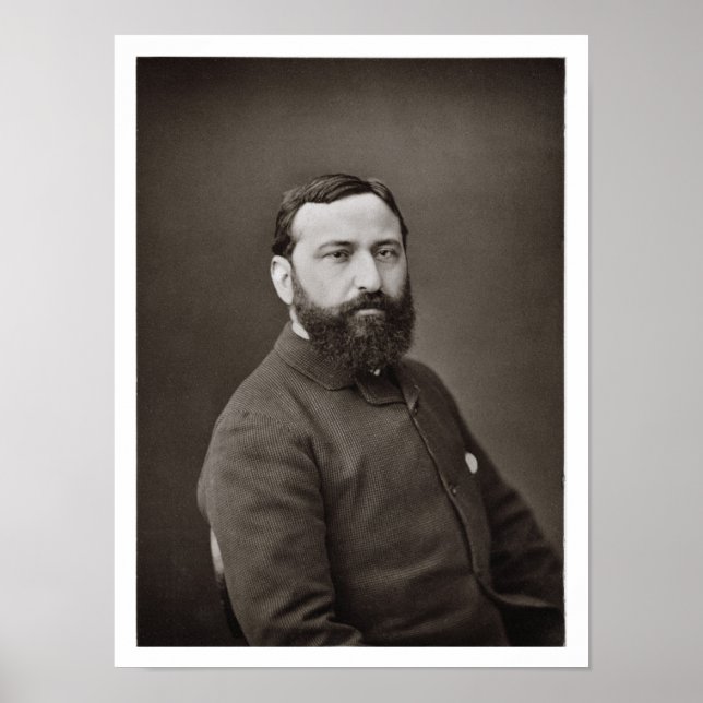 Póster Guiseppe de Nittis (1846-84), de "Galerie Contem (Frente)