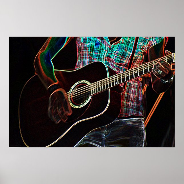 Poster Guitar 1 Wapcn (Frente)