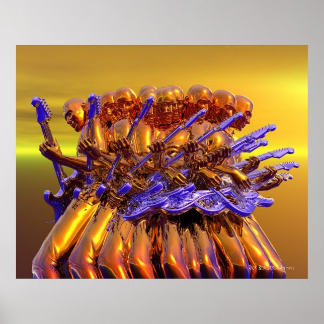 Póster Guitar Frenzy (Frente)