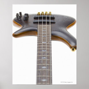 Póster Guitarra baixa elétrica