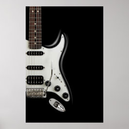 Poster Guitarra Clássica - Icônica Stratocaster