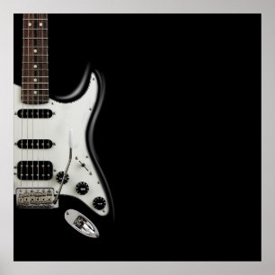 Poster Guitarra Clássica - Icônica Stratocaster
