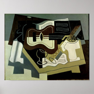 Poster Guitarra e Clarinet, 1920