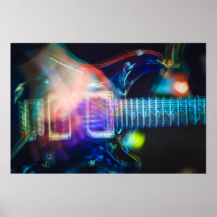 Póster Guitarra Elétrica