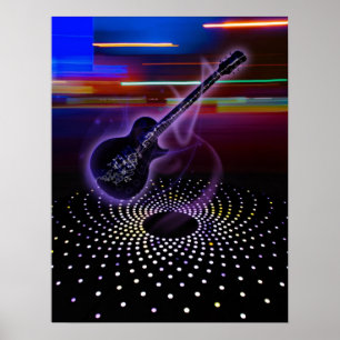 PÓSTER GUITARRA ELÉTRICA