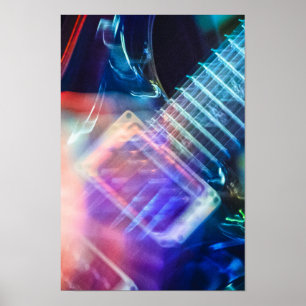 Póster Guitarra Elétrica
