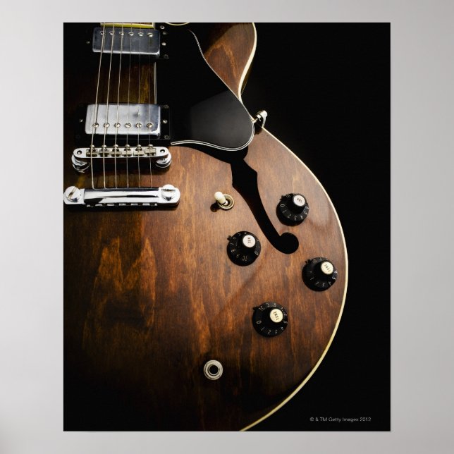 Póster Guitarra Elétrica 3 (Frente)