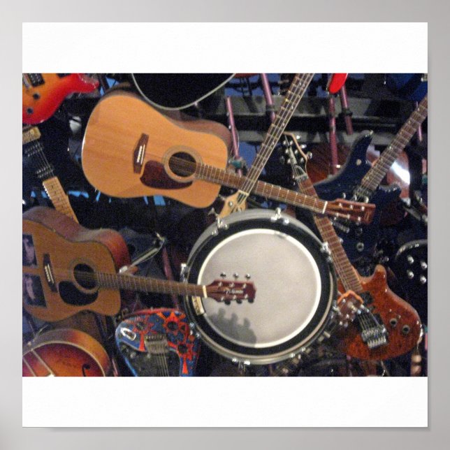 Póster Guitarras (Frente)