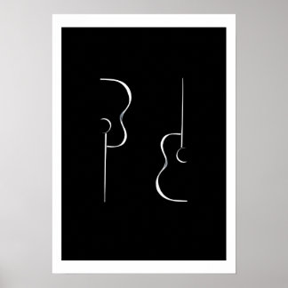 Póster Guitarras