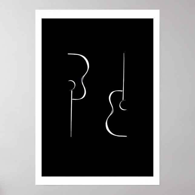 Póster Guitarras (Frente)