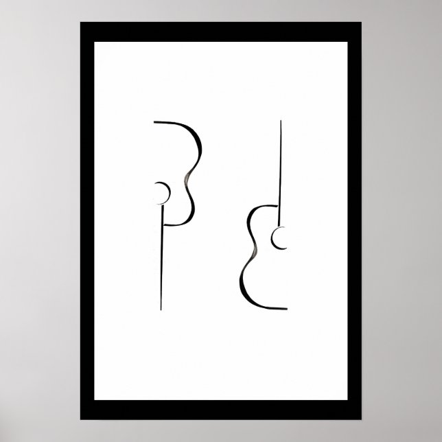 Póster Guitarras (Frente)