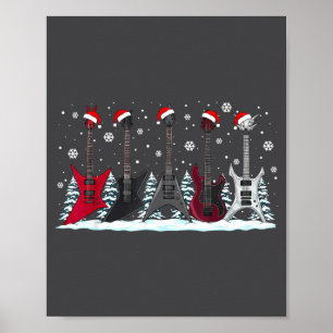 Poster Guitarras Elétricas de Natal Metalhead Guitarrista
