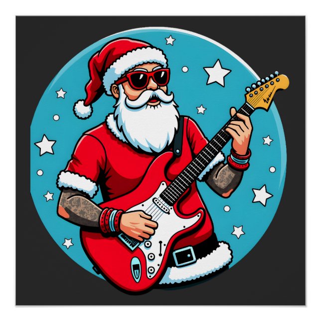 Póster Guitarrista de Natal Rockmusic Natal (4) (Frente)