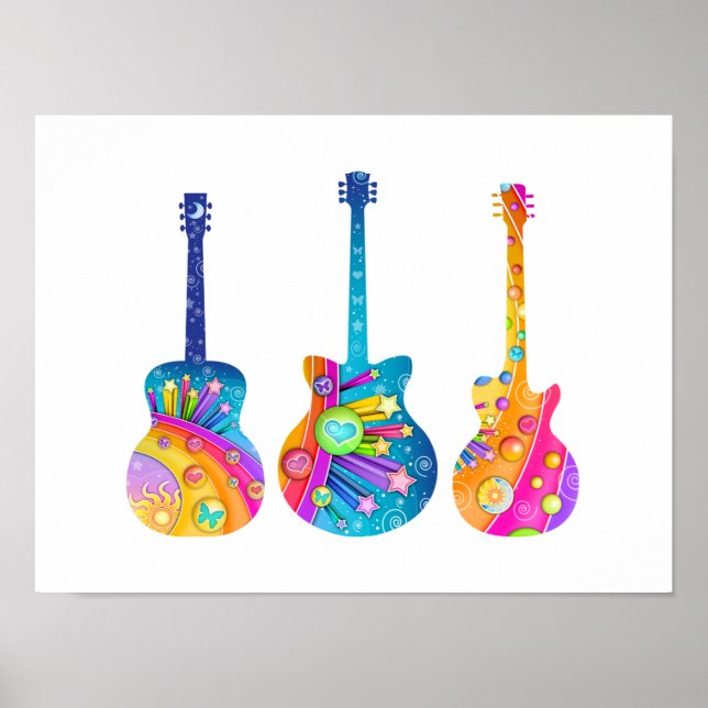 POSTER GUITARS (Frente)
